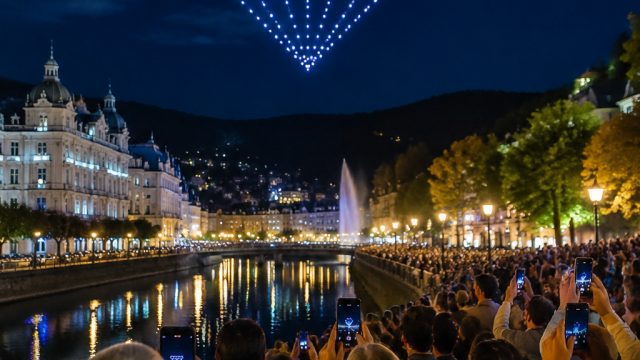 Karlovy Vary Celebrates Milestones with Unprecedented Drone Performance | 247 slots, game slot depos
